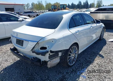 2015 Mercedes-Benz C 400 4Matic from USA, damaged, VIN 55SWF6GBXFU012233